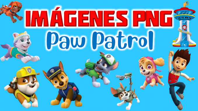 imagenes png de paw patrol