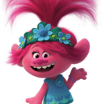 poppy trolls princesa clipart 07