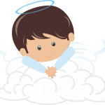 bautizo angelito nube megaidea