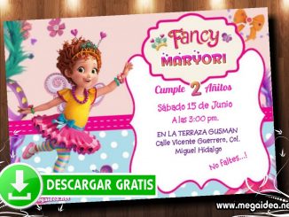 Fancy Nancy 02 Invitacion MUESTRA