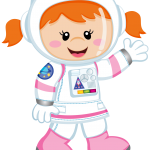 astronauta clipart 2 girl