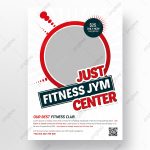 fitness flyer template
