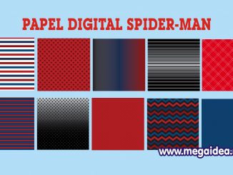 papel digital spider man