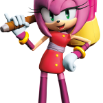 Amy Rose Sonic 01
