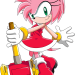 Amy Rose Sonic 02