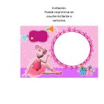 Kit Imprimible cumple Angelina Ballerina 01