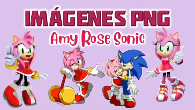 imagenes png Amy Rose Sonic