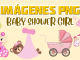 imagenes png Baby shower girl
