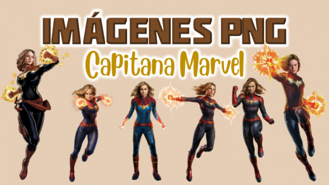 Imágenes PNG Capitana Marvel GRATIS con fondo transparente - Mega Idea