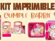 Kit Imprimible cumple Barbie MUESTRA
