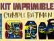 Kit Imprimible cumple Batman MUESTRA