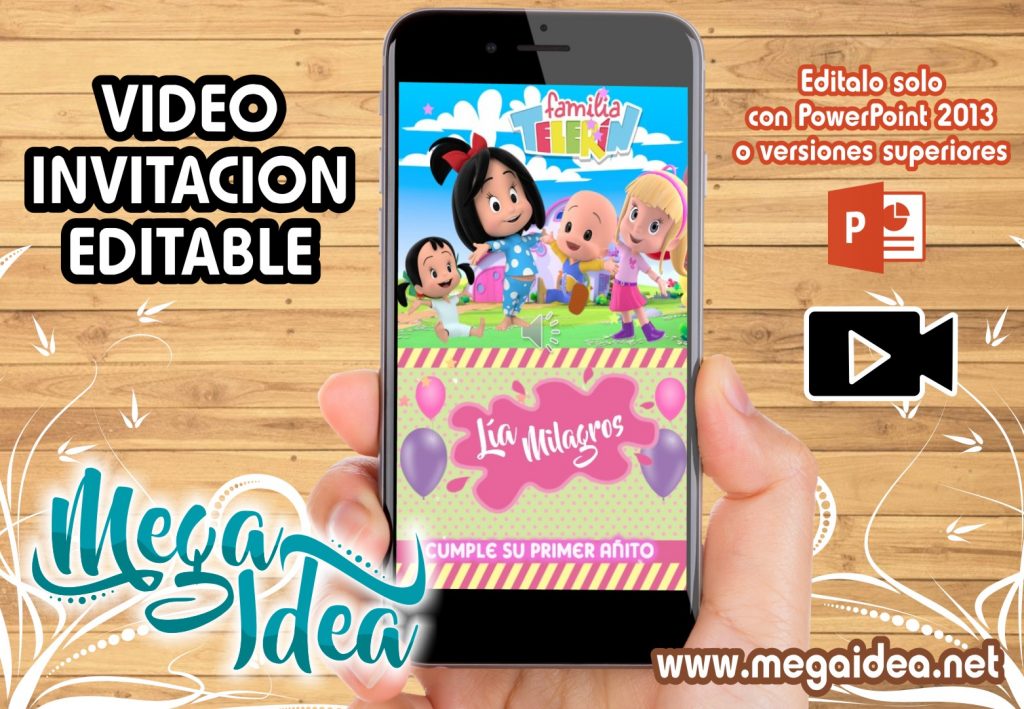 VIDEO invitacion Familia Telerin Girl