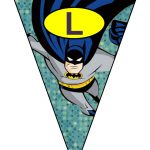 banderines cumple Batman 04