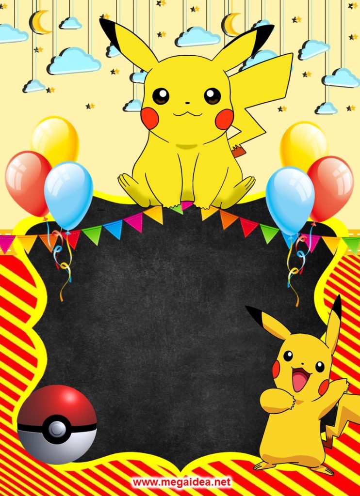 FONDO invitacion Pikachu 1