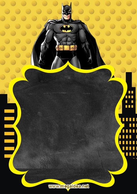 fondo Invitacion Batman 2
