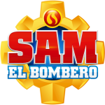 Sam El Bombero Logo Clipart