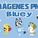 Imágenes de Bluey en PNG fondo Transparente