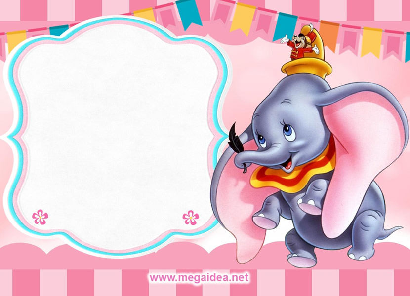 fondo invitacion Dumbo