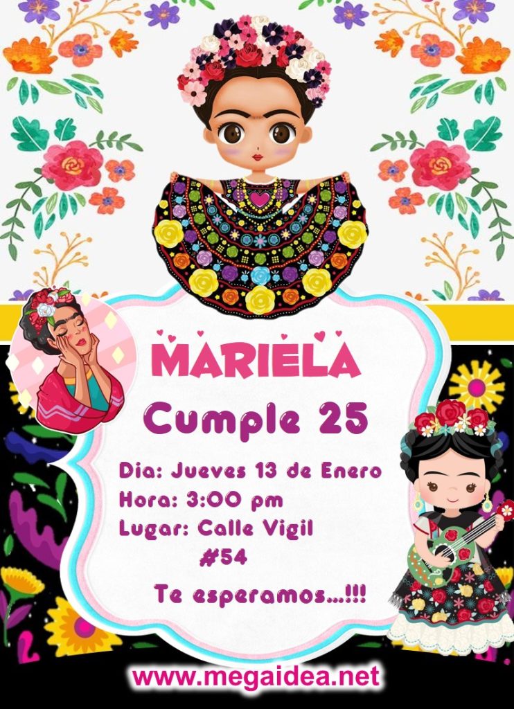 invitacion Frida 1