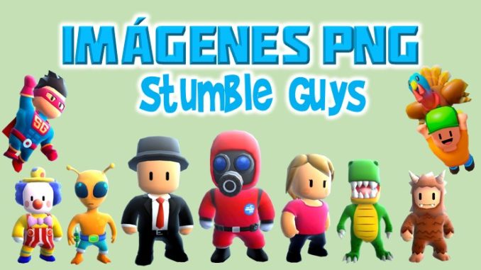 Imágenes de Stumble Guys en PNG - Mega Idea