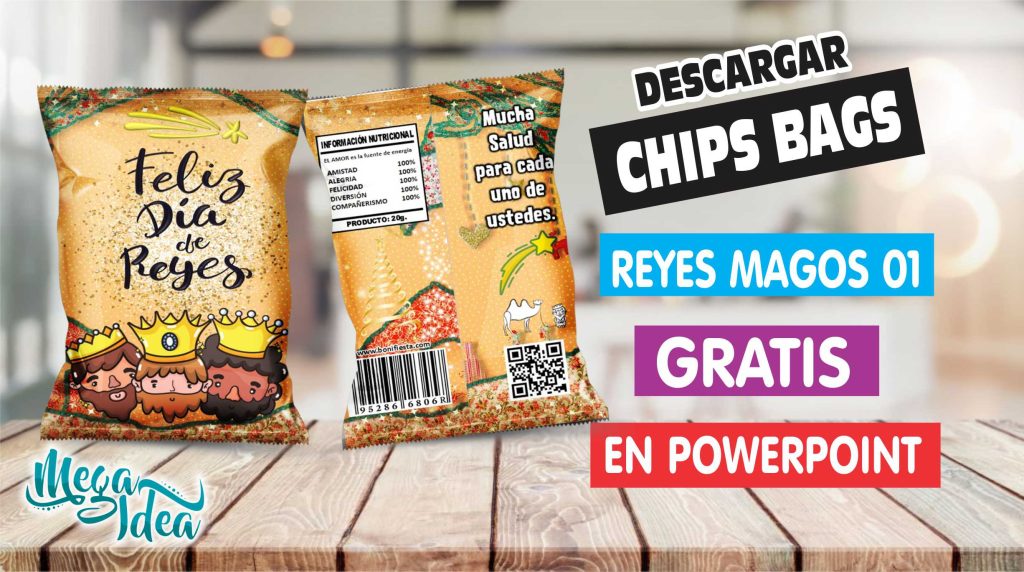 ChipsBags Reyes Magos 01 GRATIS Mockup