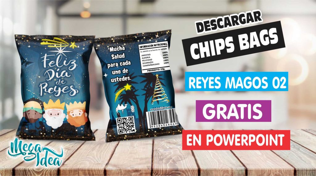 ChipsBags Reyes Magos 02 GRATIS Mockup